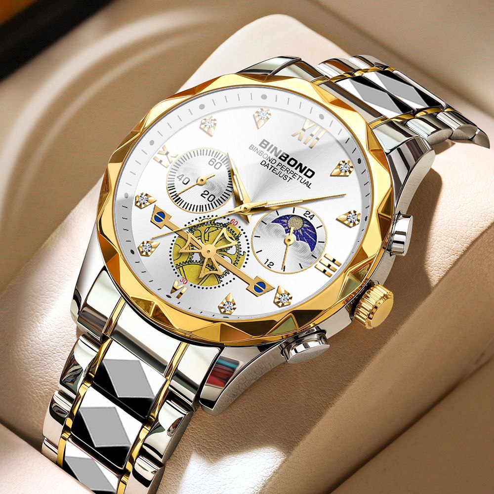 BINBOND B-1236 Men’s Fashion Quartz Watch